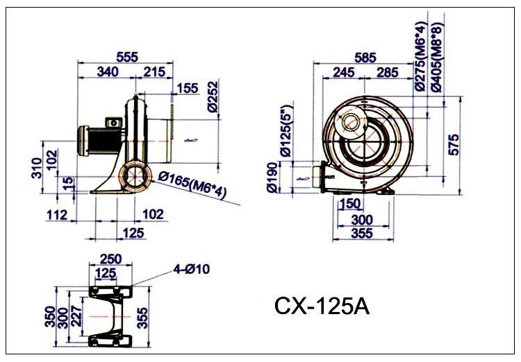 CX-A新款中压风机厂家